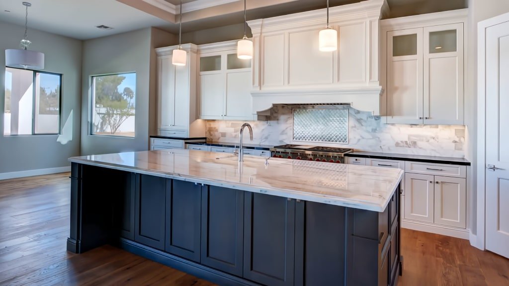 Kitchen flooring installation in Plano TX by licensed remodeling contractor