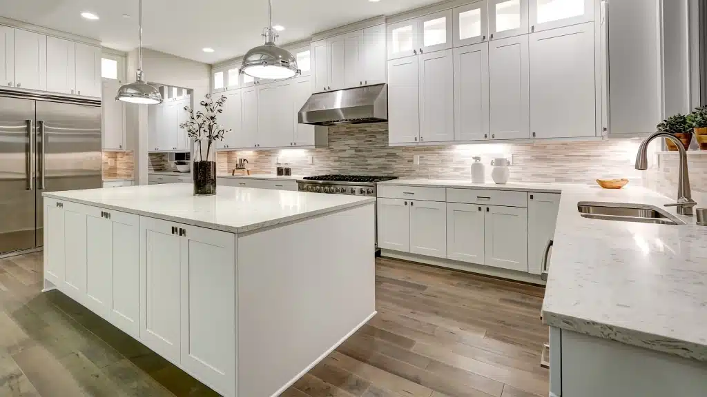 Modern Kitchen Remodel by THE FLOORING AND REMODELING SHOP project photo